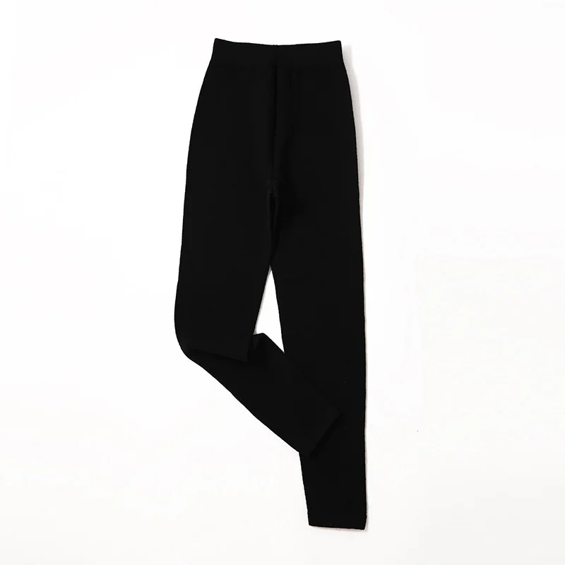 kf-Sd333c588ff7b457ca1dfa8abe121d5b3p-High-quality-high-waist-cashmere-plus-size-women-winter-leggings-medium-thick-solid-color-thermal-sexy High-Quality High-waist Cashmere Leggings - Image 1