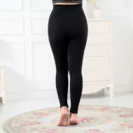Solid Shapewear Mid Waist Legging