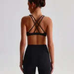Hi Cloud Crisscross Back High Neck Sports Bra