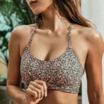 New Floral Sling Sports Bras