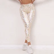Leopard Print High Waist Sports Leggings