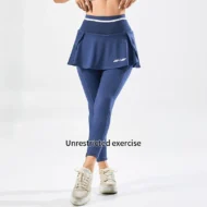 High-Waist Compression Leggings for Running and Fitness - Image 2