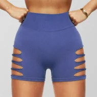 Seamless Cut-Out Shorts with Lifted Seat and a Tight Fit - Image 6