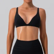 V-Neck Shockproof Running Bra with a Soft Upward Lift - Image 6