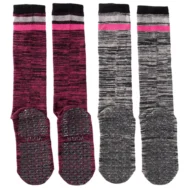 Tall Pilates Grip Socks with Stretch in a Two-Pair Pack - Image 5