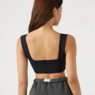 Square Neck Compression Bra with Firm Hold and Soft Lift - Image 2