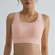 High-Impact Sports Bra with Adjustable Back Closure - Image 4