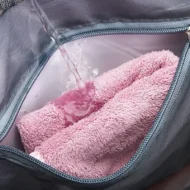 35L Nylon Bag with Trolley Sleeve and Crossbody Strap - Image 2