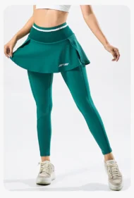 High-Waist Compression Leggings for Running and Fitness - Image 5