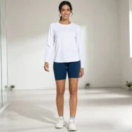 Women's Soft Long Sleeve Workout Shirt for Running - Image 7