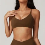 Backless Shockproof Bra Top for Runs and Gym Sessions